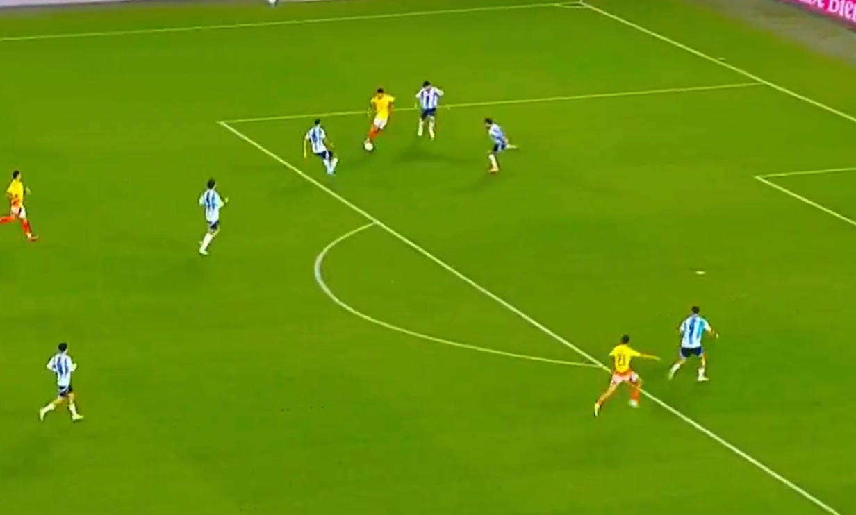Luis Diaz's goal earned Colombia a point away to Argentina
