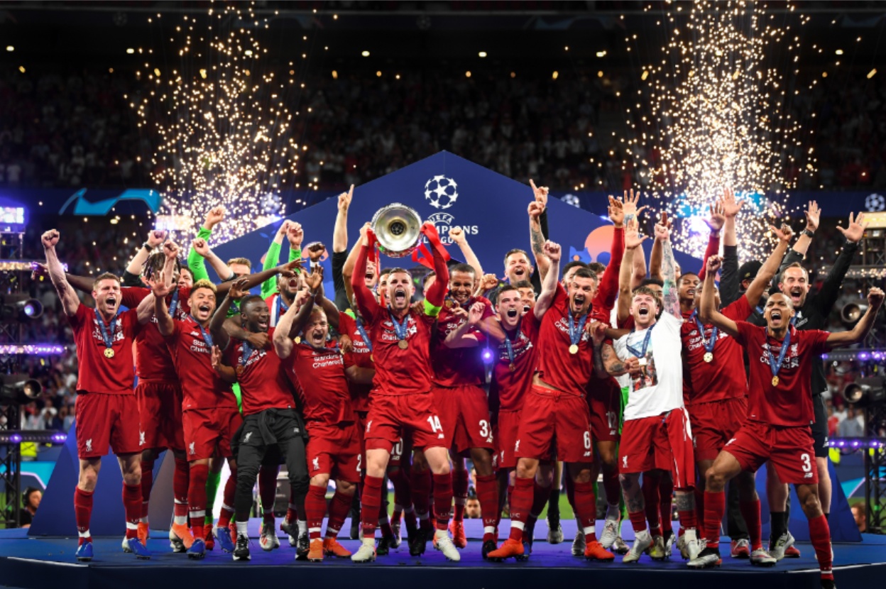Liverpool won their sixth European Cup by beating Tottenham in 2019