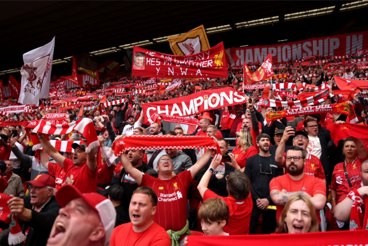 Liverpool fans generate an incredible atmosphere at Anfield