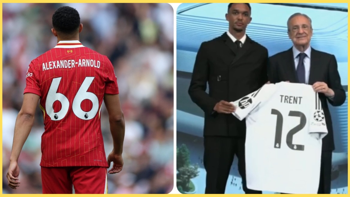 Trent Alexander-Arnold will have a new name and number on his shirt at Real Madrid