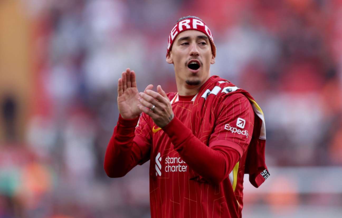 Kostas Tsimikas has said that he's "happy" at Liverpool despite never being a regular starter