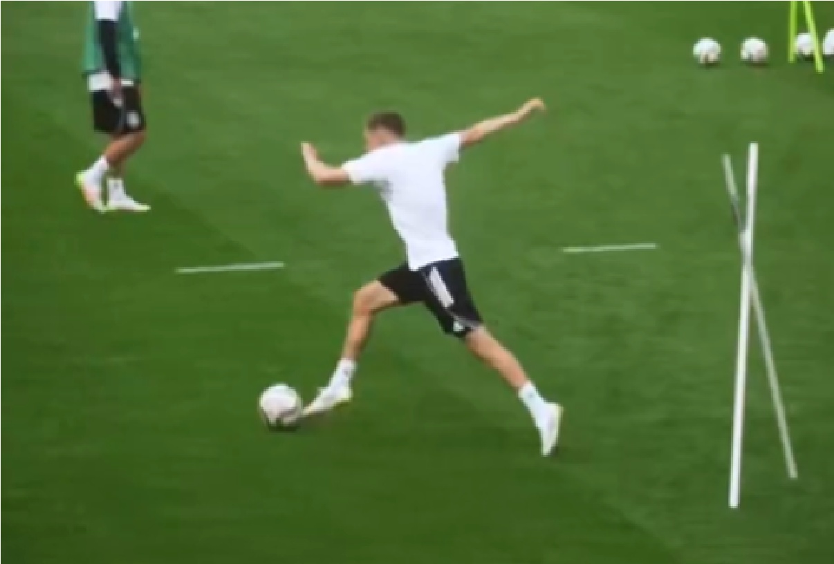 Florian Wirtz scored a sublime goal in Germany training