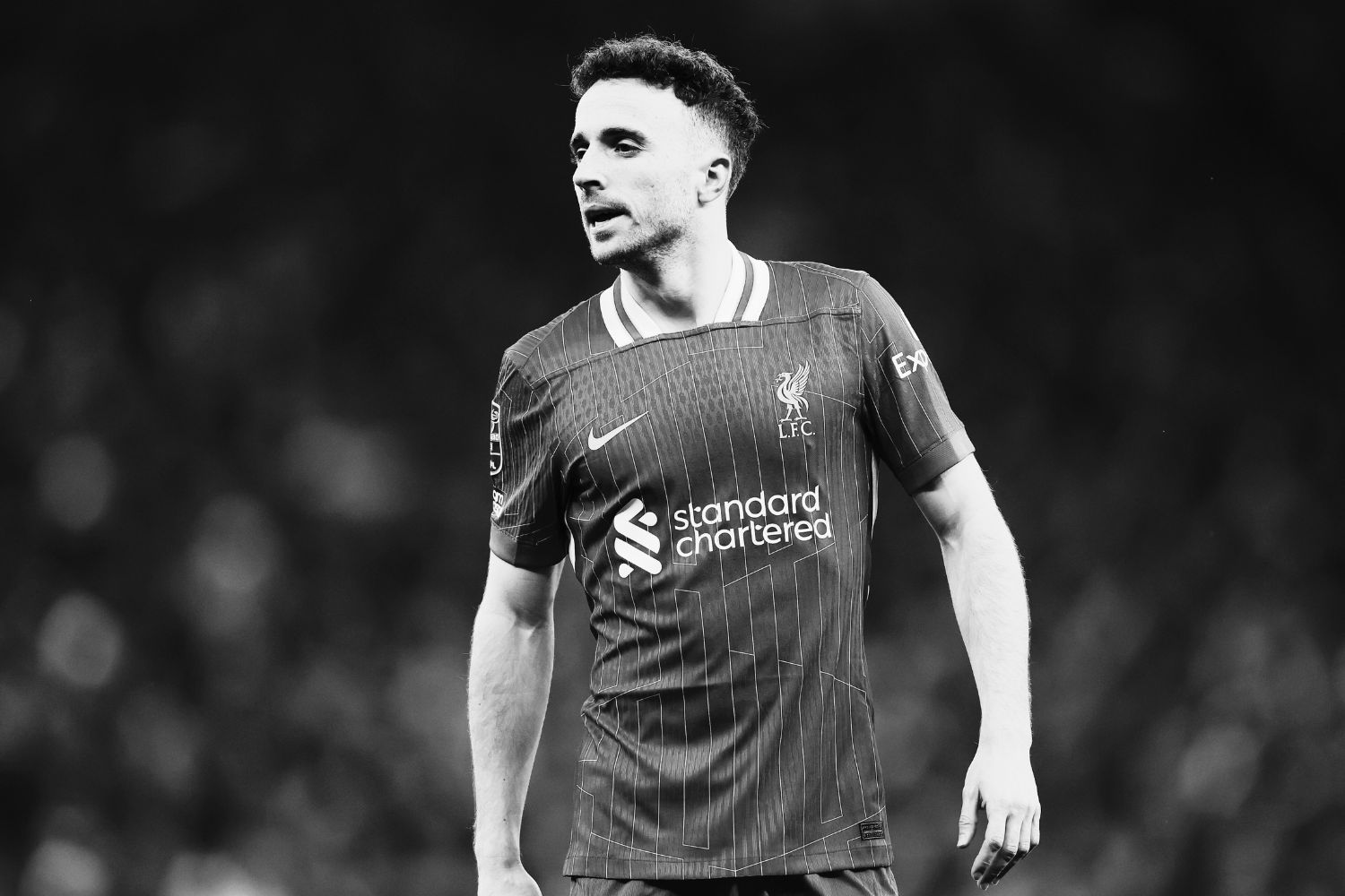Diogo Jota in action for Liverpool against Tottenham