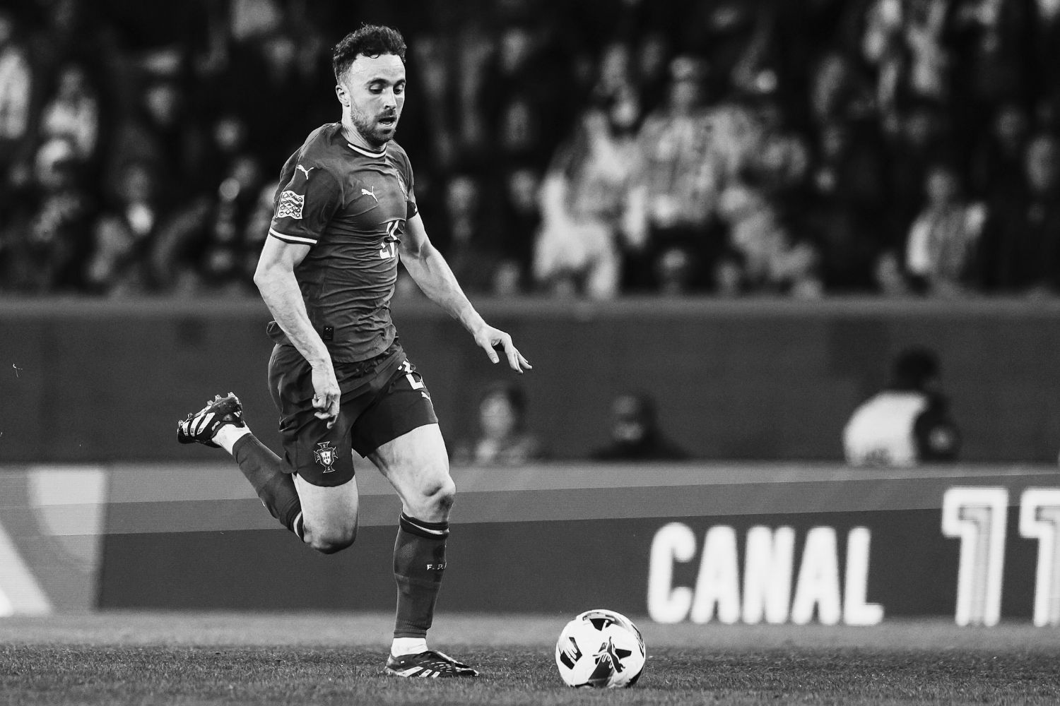 Diogo Jota of Portugal during the UEFA Nations League