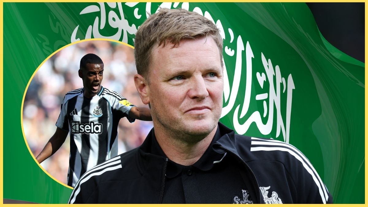 Eddie Howe in the midst of Alexander Isak update