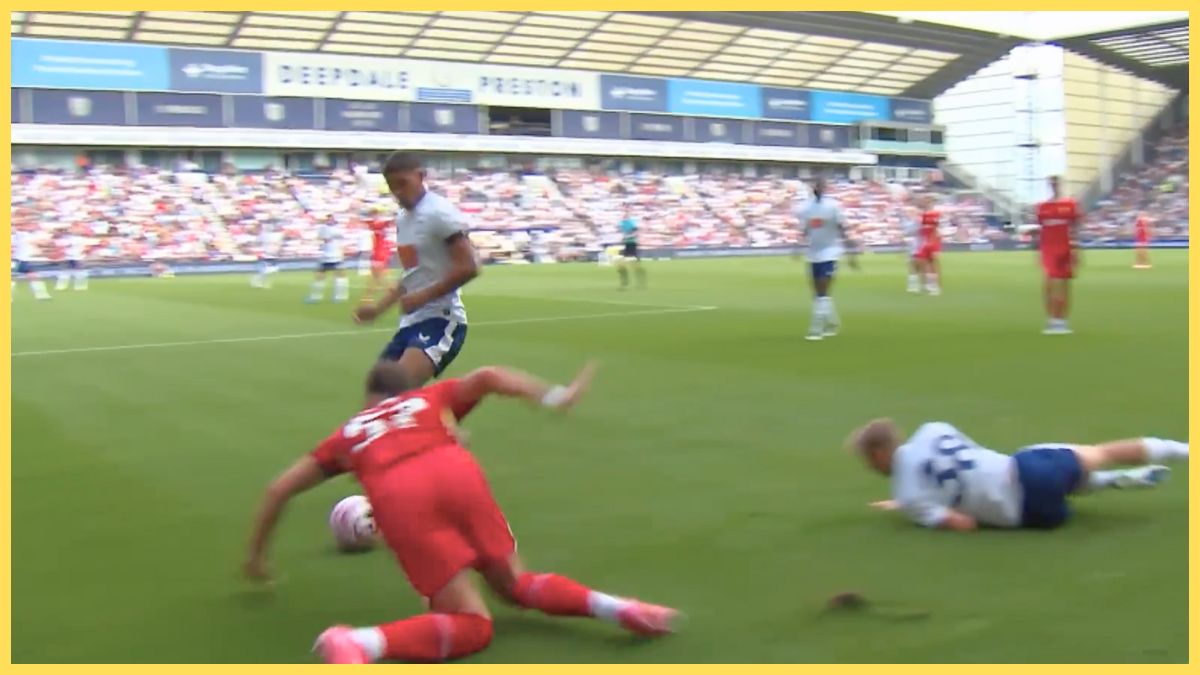Milos Kerkez against Preston