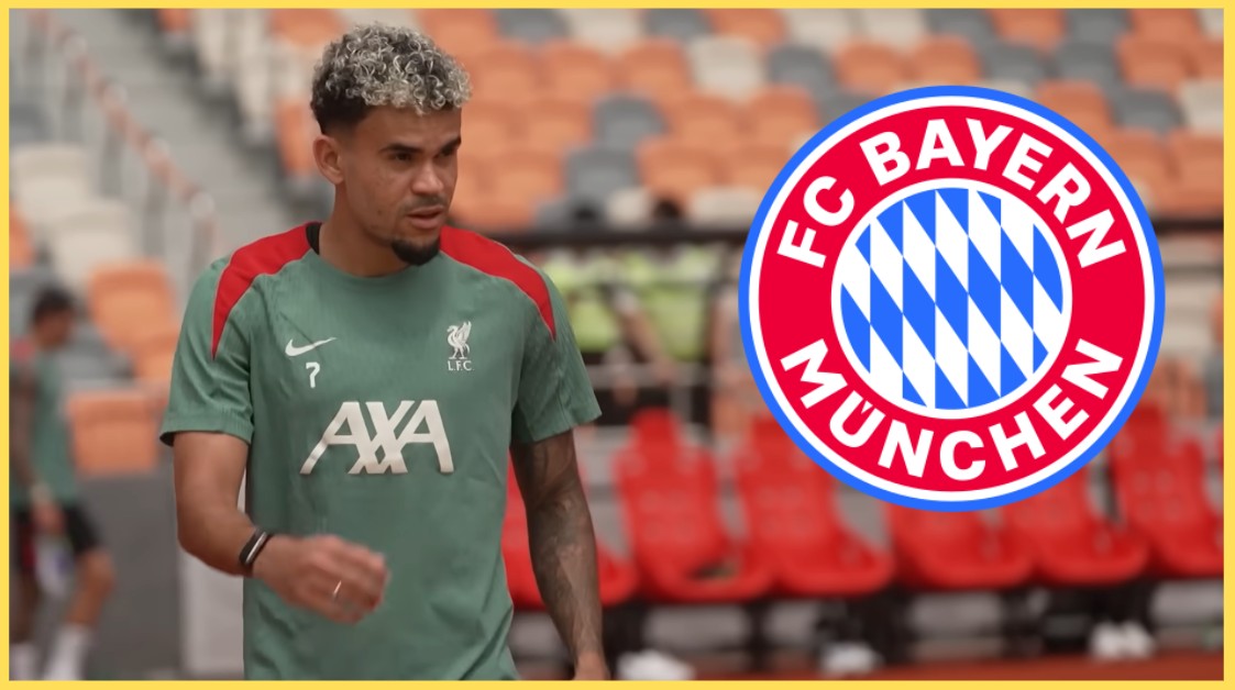 Luis Diaz has been in an upbeat mood in Liverpool training as Bayern Munich resume talks over a possible move for him