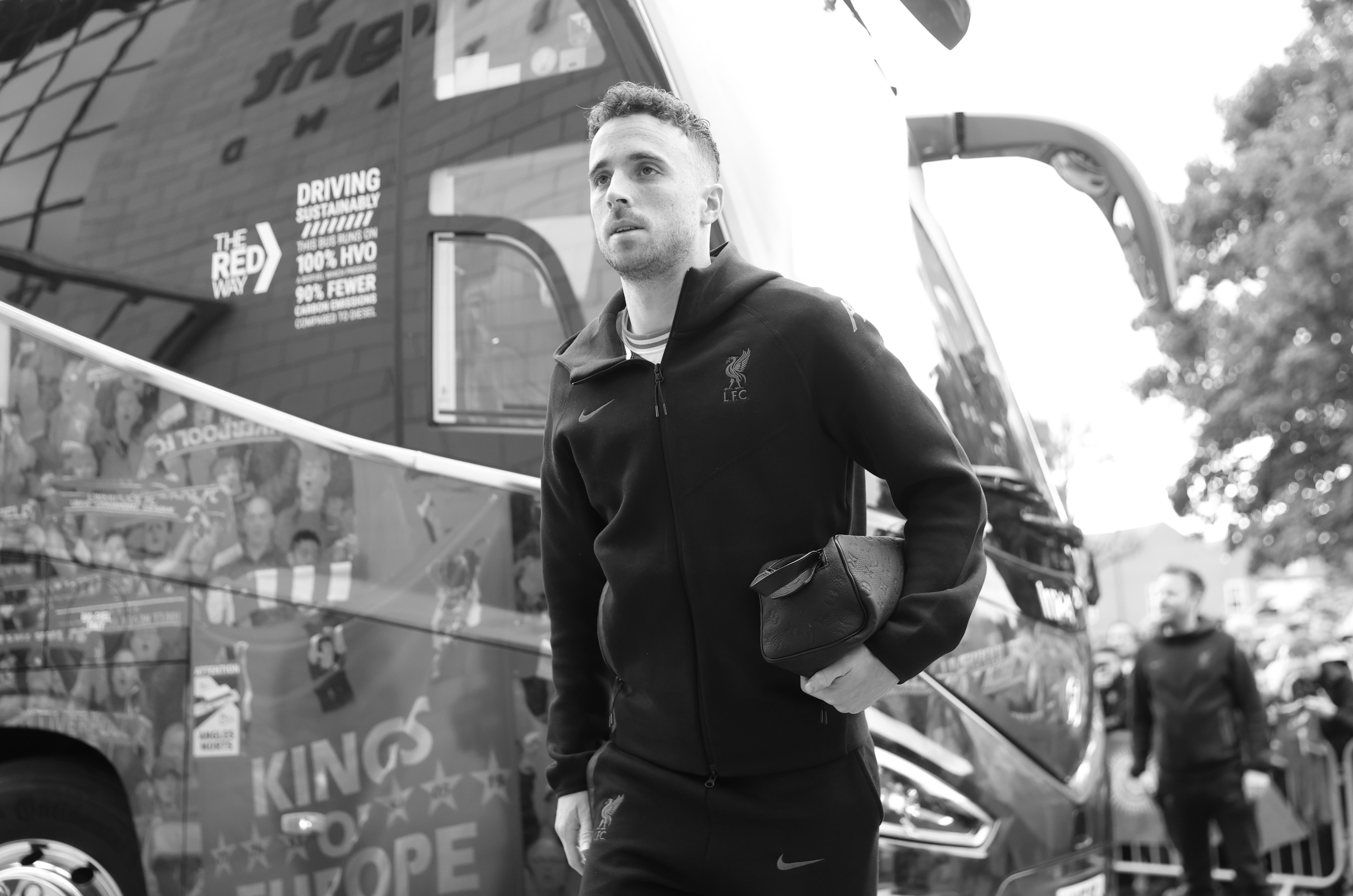 Diogo Jota has been commemorated in a poignant poem from a Liverpool supporter
