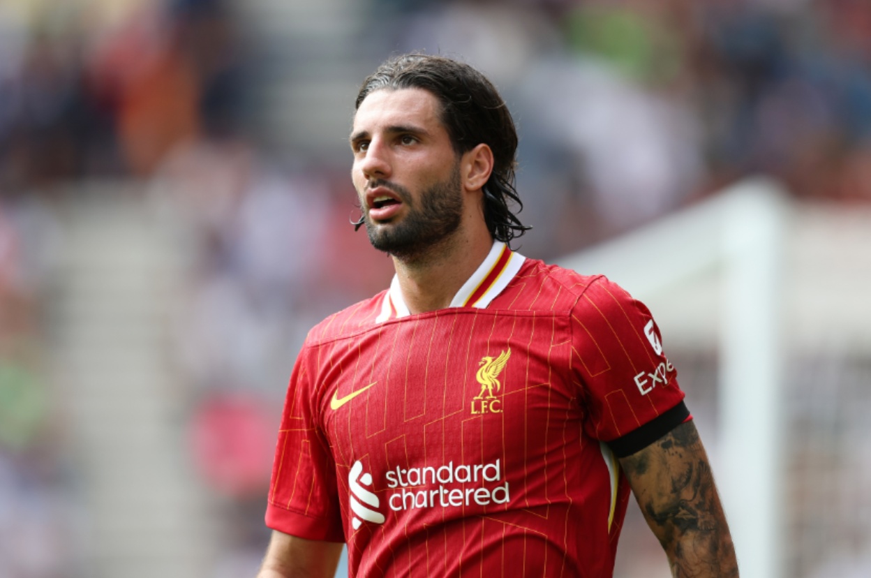 Dominik Szoboszlai was used in an unfamiliar right-back role in Liverpool's friendly win over Stoke on Sunday