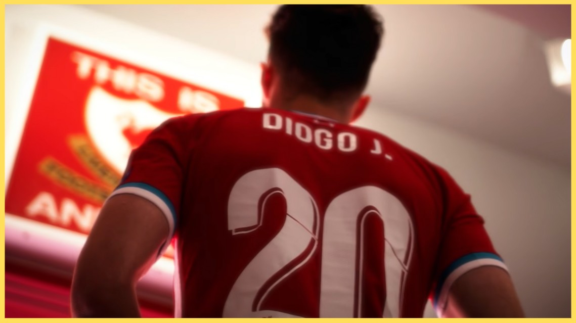 Liverpool have retired the number 20 shirt in memory of Diogo Jota