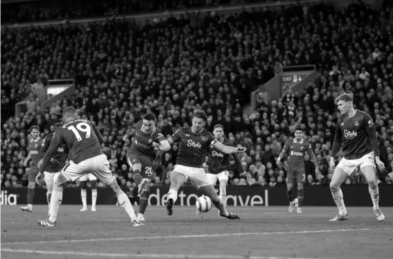 David Lynch has described Diogo Jota's derby winner in April as 'the most perfect last goal that anyone could score in their career