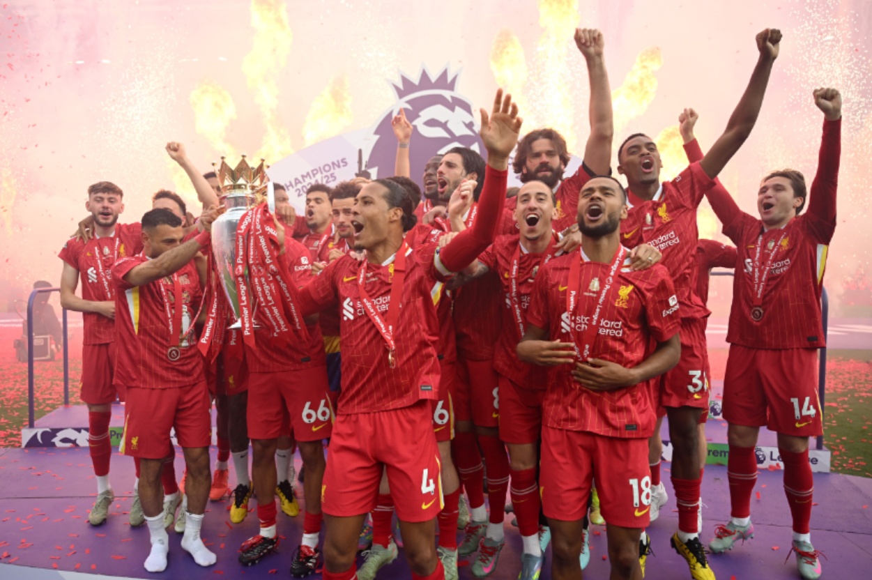 Liverpool go into the 2025/26 as Premier League champions