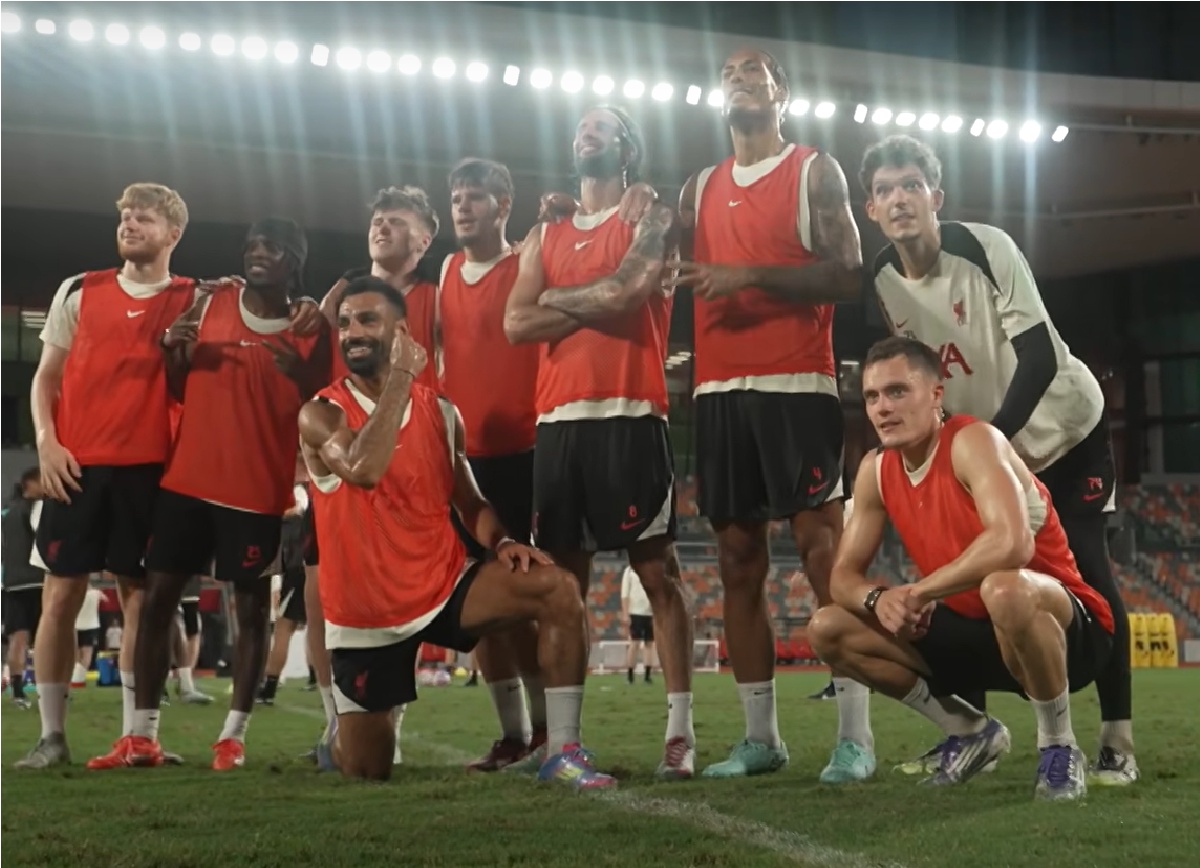 Florian Wirtz has been making a big impression in training with Liverpool