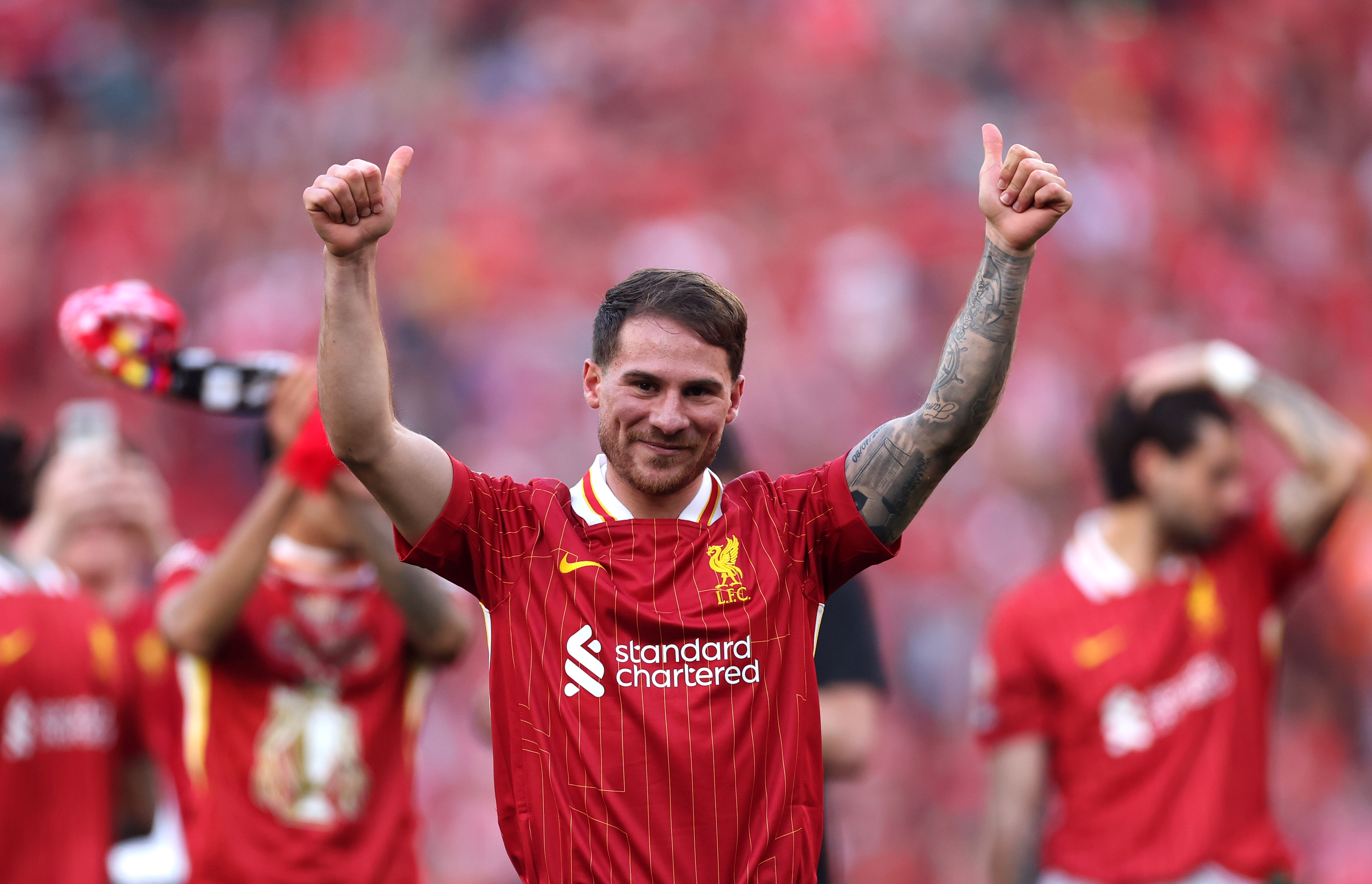Alexis Mac Allister has resumed full training ahead of Liverpool's friendly against Yokohama F. Marinos