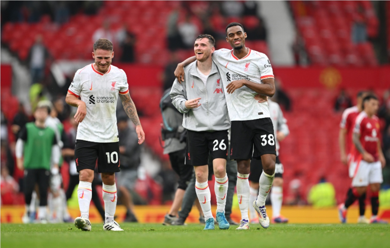 Alexis Mac Allister, Andy Robertson and Ryan Gravenberch will likely all be part of Liverpool's squad again next season