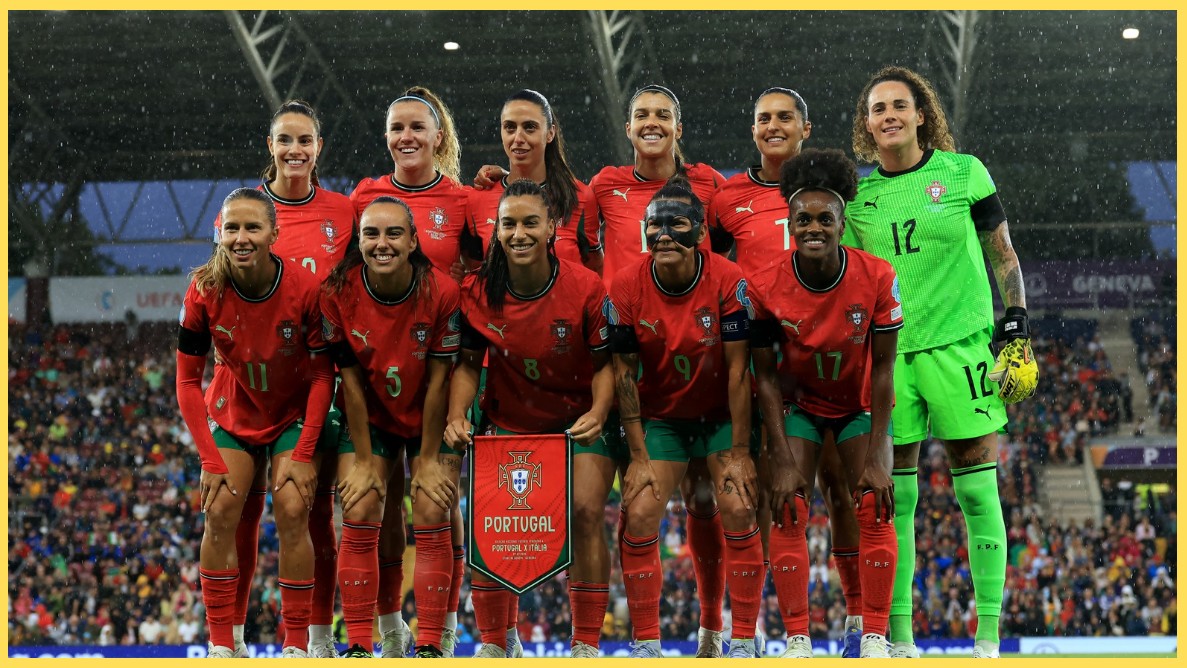 Portugal's women's team made a lovely tribute to Diogo Jota before their Euro 2025 game against Italy