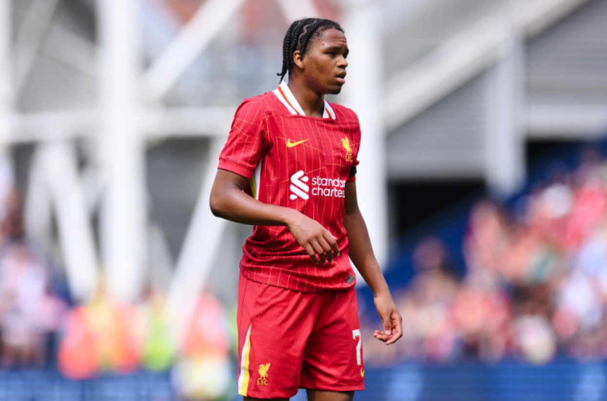 Rio Ngumoha scored a sublime solo goal in Liverpool's win over Yokohama F. Marinos