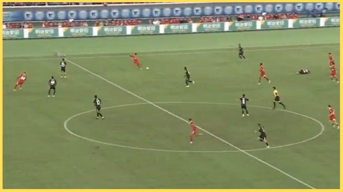 Mo Salah lit up the first half of Liverpool's friendly against Yokohama