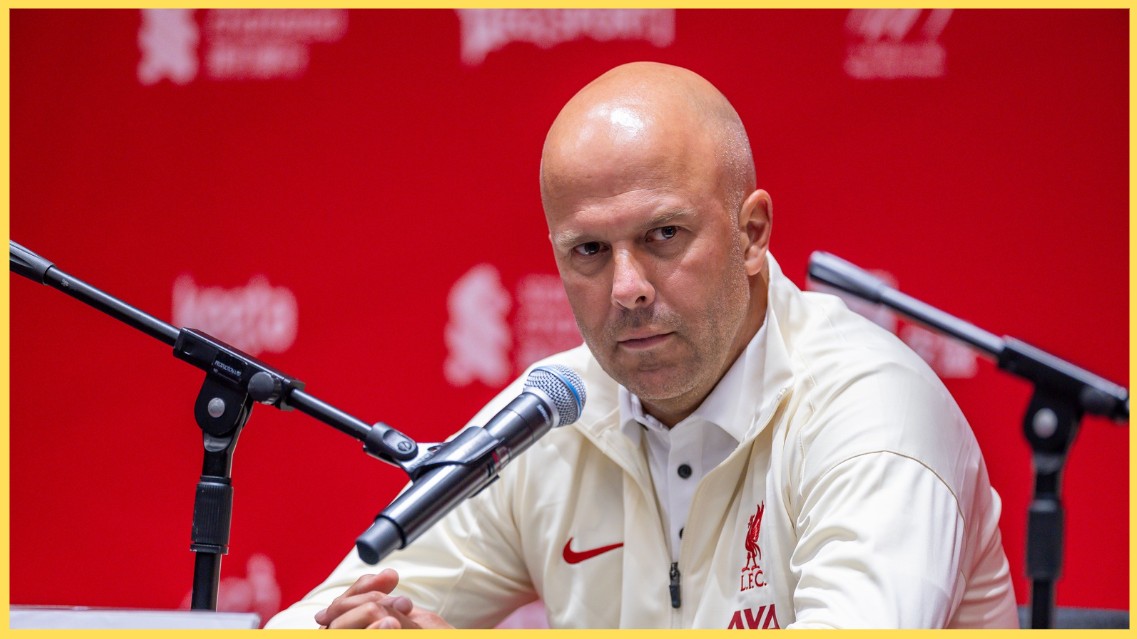 Arne Slot downplayed concerns about Liverpool's centre-back depth