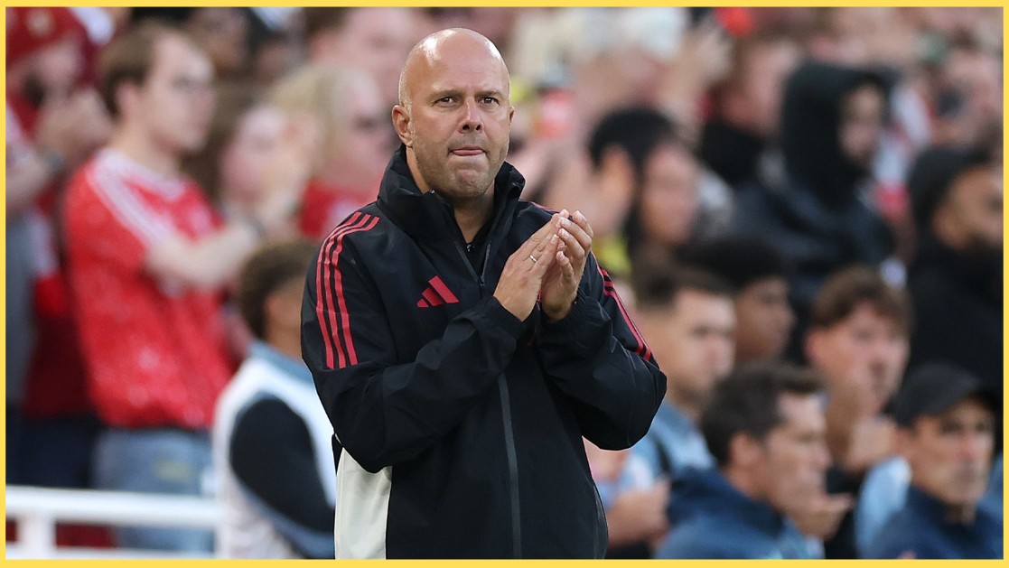 ‘Going to be tight ‘ – Arne Slot sweating on fitness of Liverpool duo ahead of Community Shield