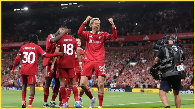 Hugo Ekitike loved hearing his name being chanted at Anfield