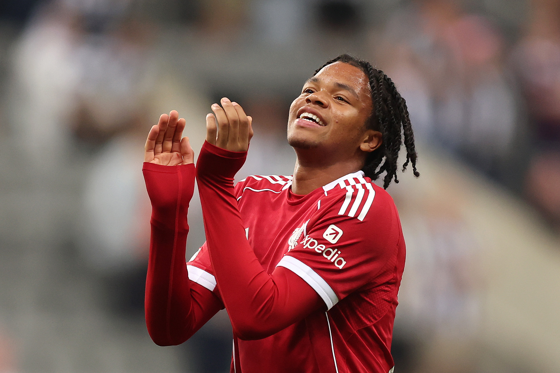 Rio Ngumoha is expected to soon sign his first professional contract at Liverpool