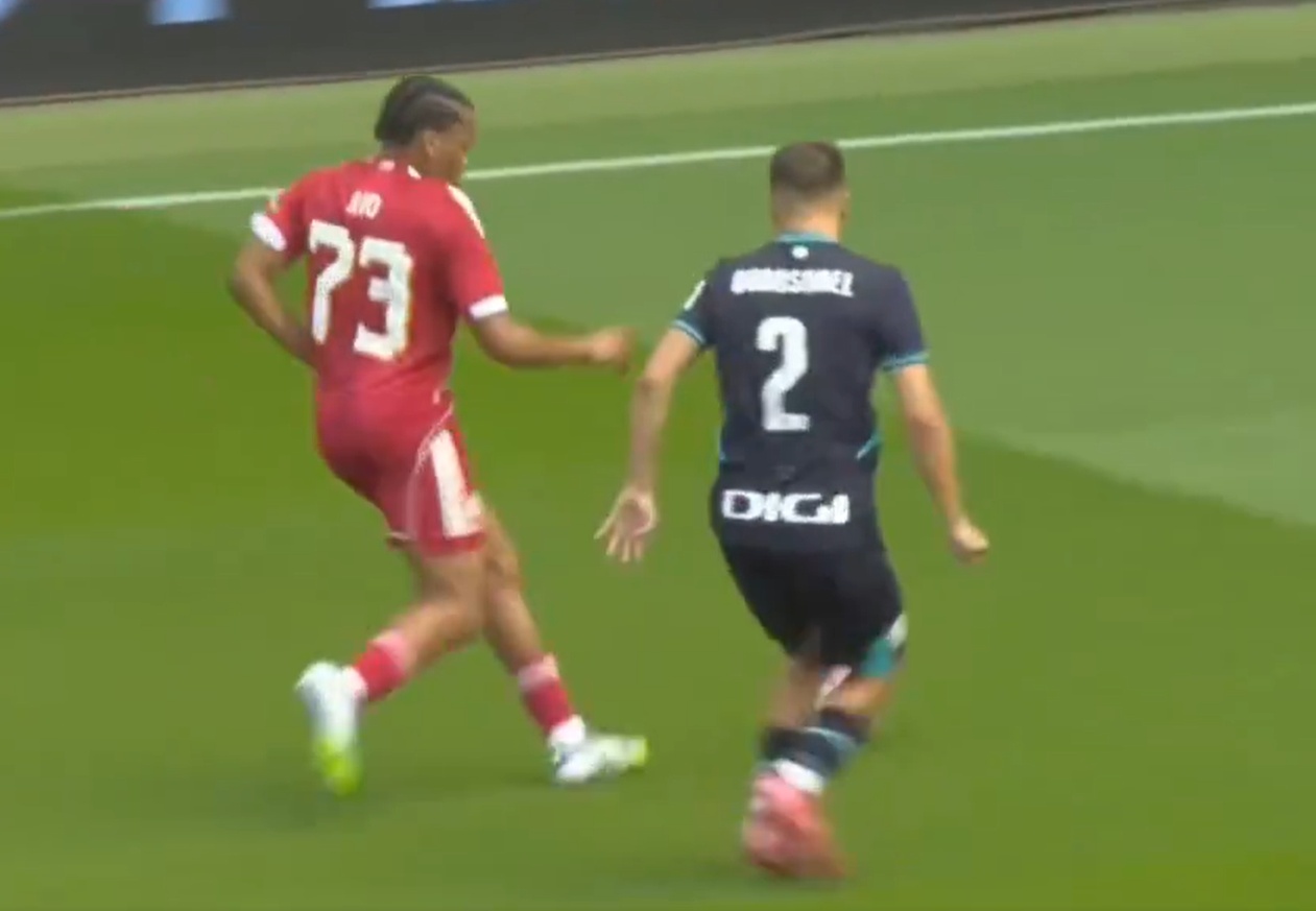 (Video) What Rio Ngumoha did to opponent in 19th minute v Athletic Bilbao was just obscene