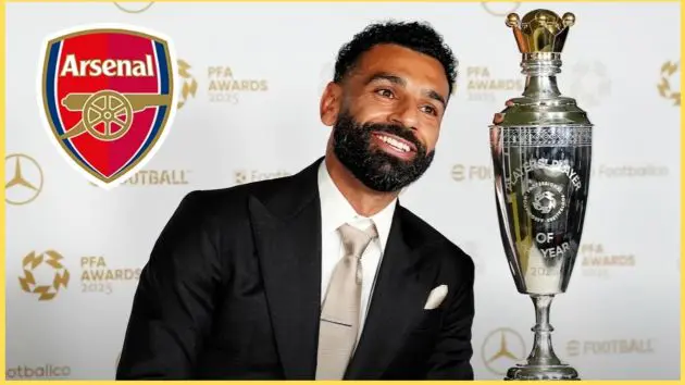 Mo Salah has claimed that Arsenal are favourites to win the Premier League this season