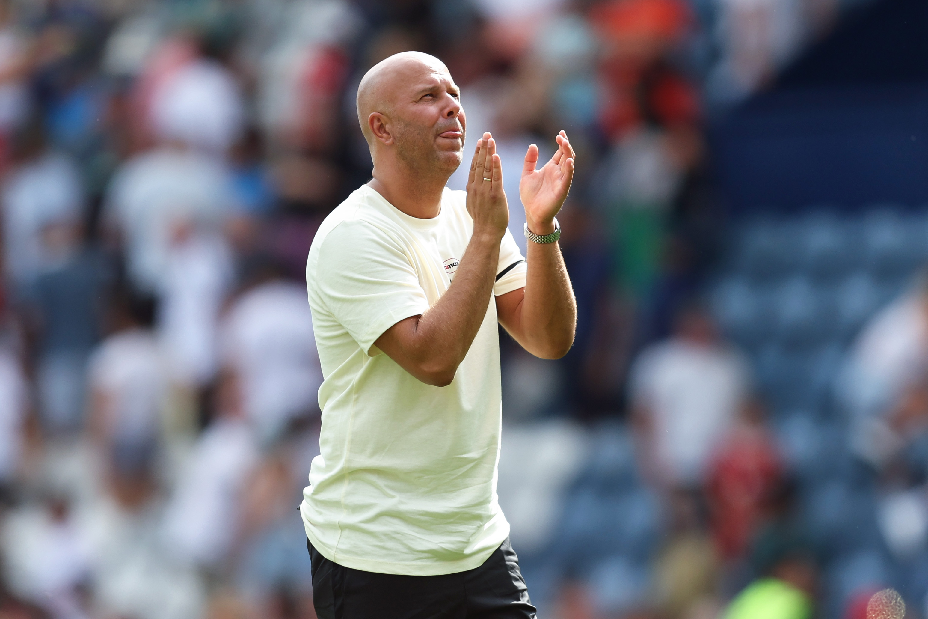 Arne Slot's Liverpool face AC Milan in a friendly on Saturday