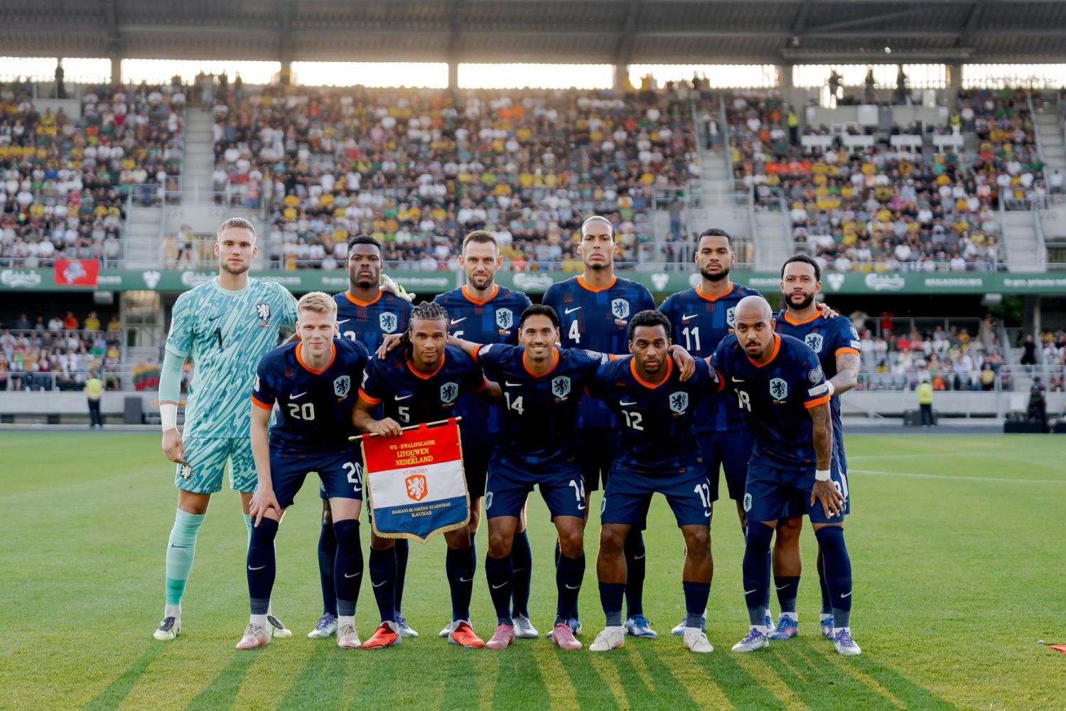 Virgil van Dijk captains Netherlands