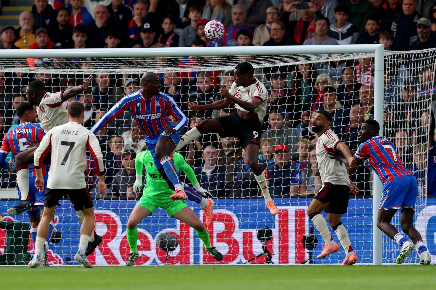Alexander Isak at Selhurst Park