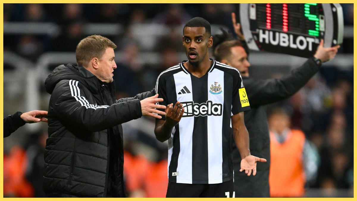 Eddie Howe speaks Alexander Isak's Newcastle exit