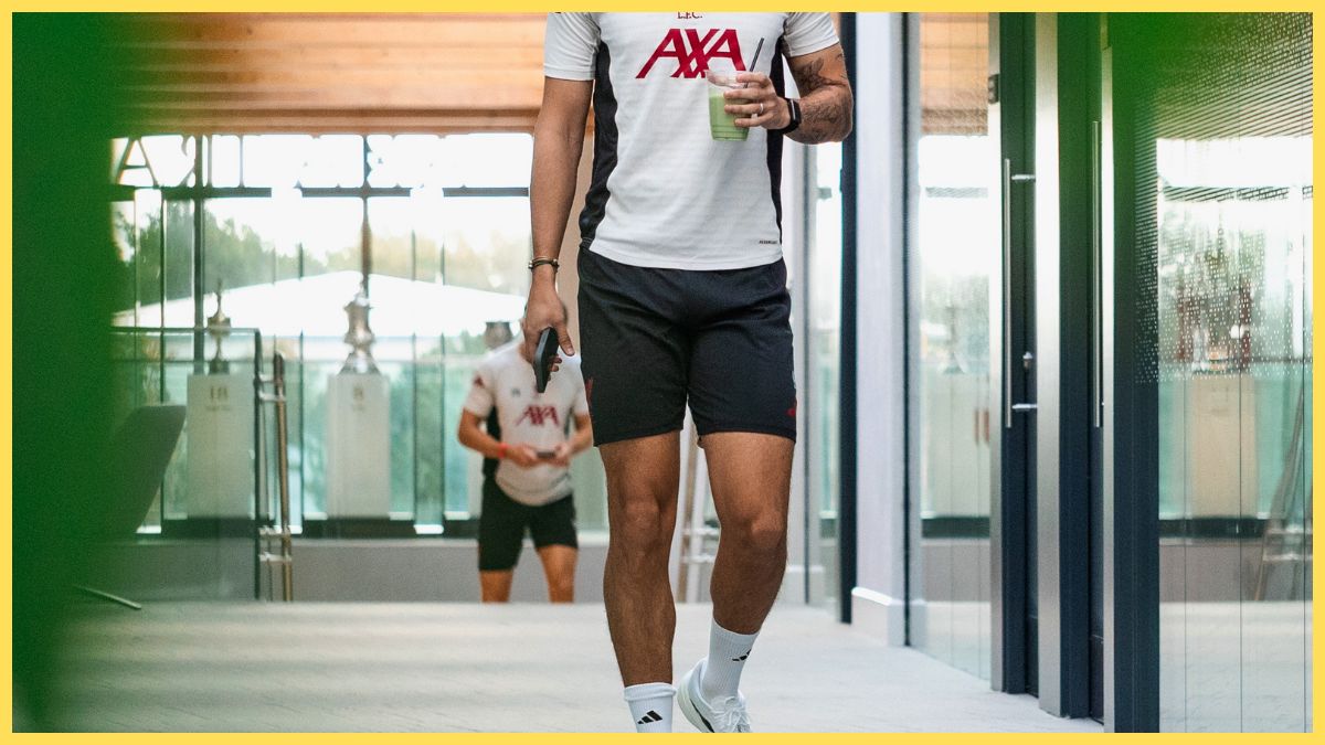 Liverpool players return to training