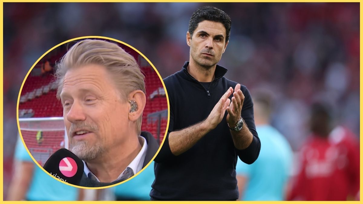 Peter Schmeichel's scathing comments on Mikel Arteta's Arsenal performance at Anfield