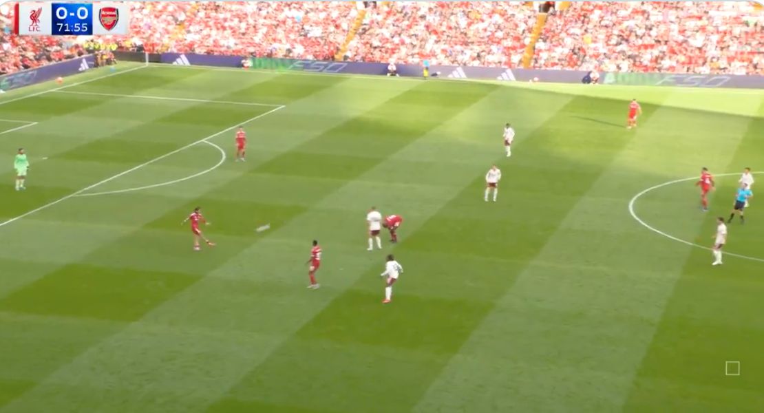 (Video) Liverpool fans may have missed Dominik Szoboszlai’s insane pass during Arsenal win