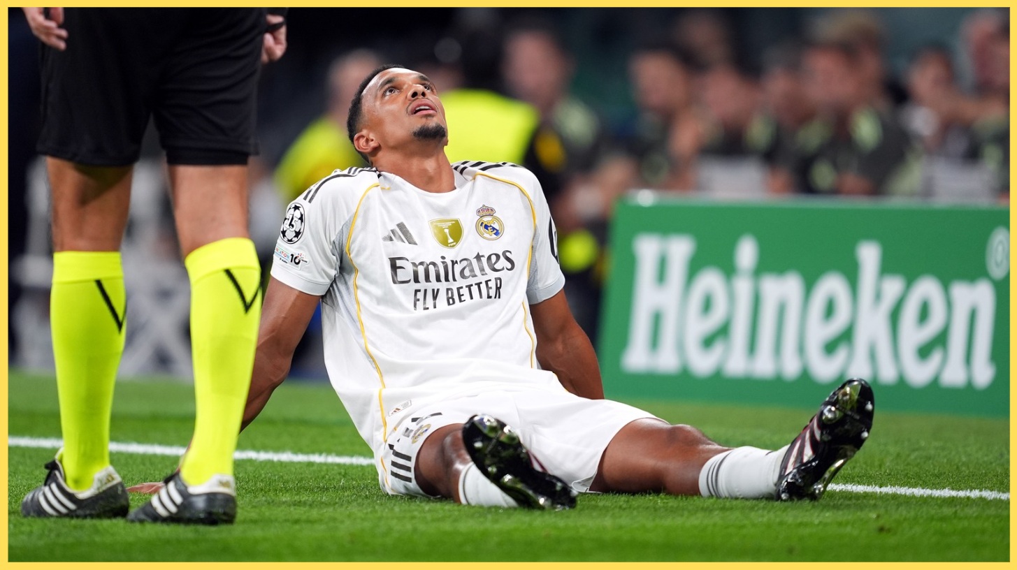 Trent Alexander-Arnold is now an injury doubt for Real Madrid's visit to Anfield on 4 November