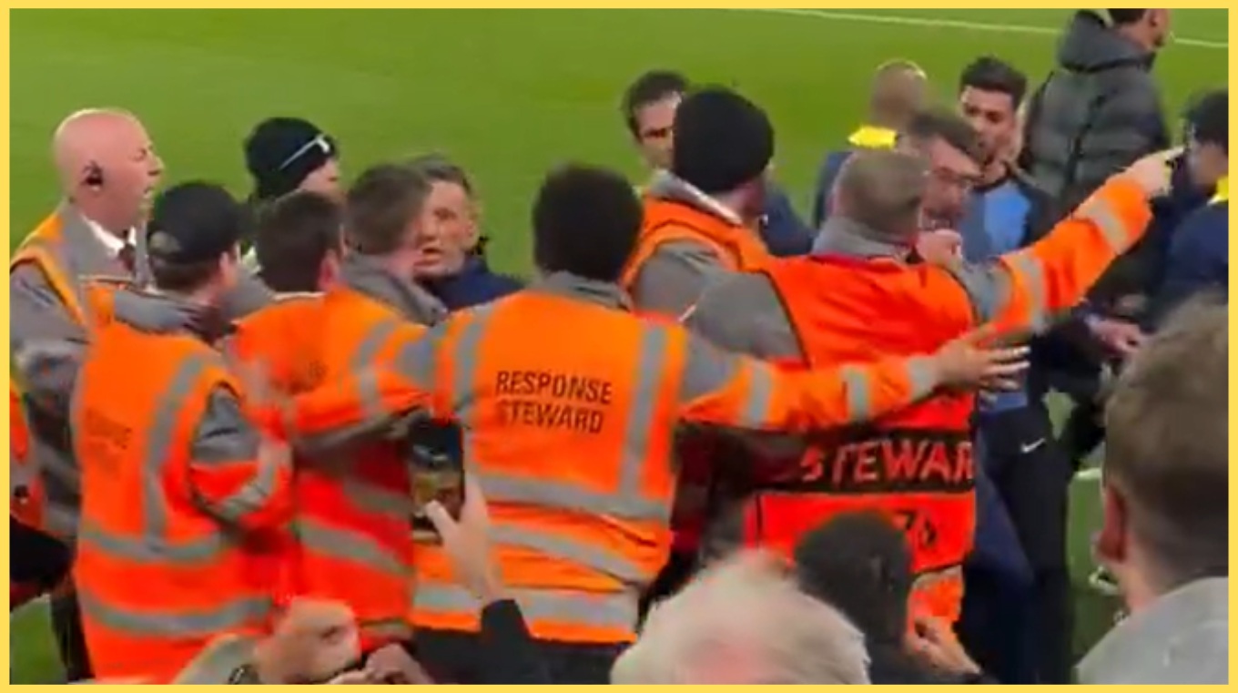 Liverpool and Atletico Madrid could face UEFA sanctions over a touchline row at Anfield