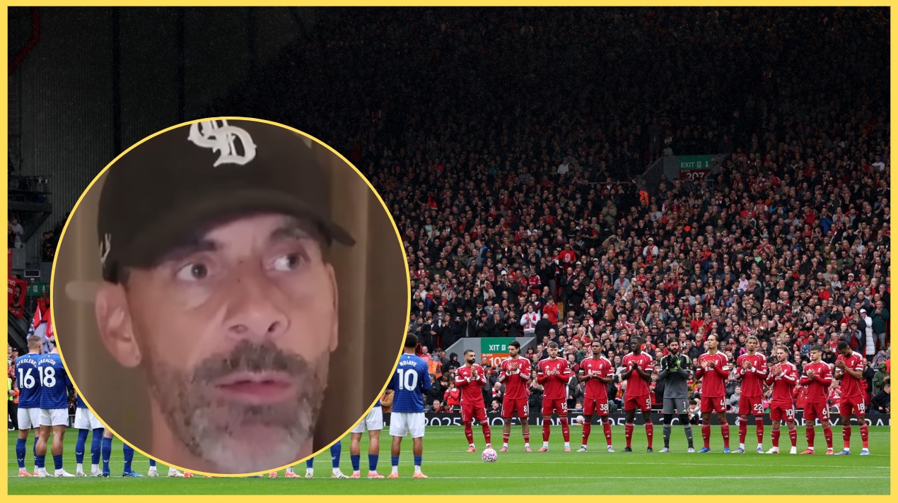 Rio Ferdinand was in awe of Ryan Gravenberch during the Merseyside derby