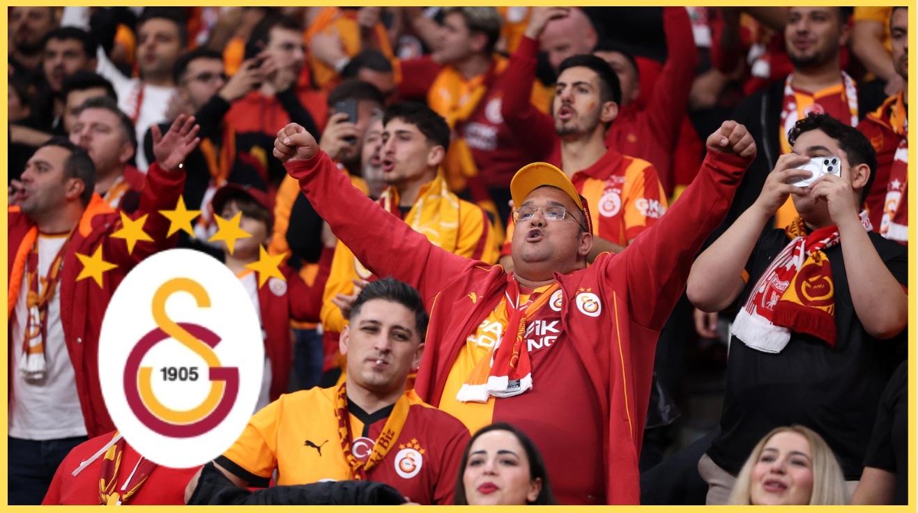 Galatasaray fans celebrate their team's victory over Liverpool
