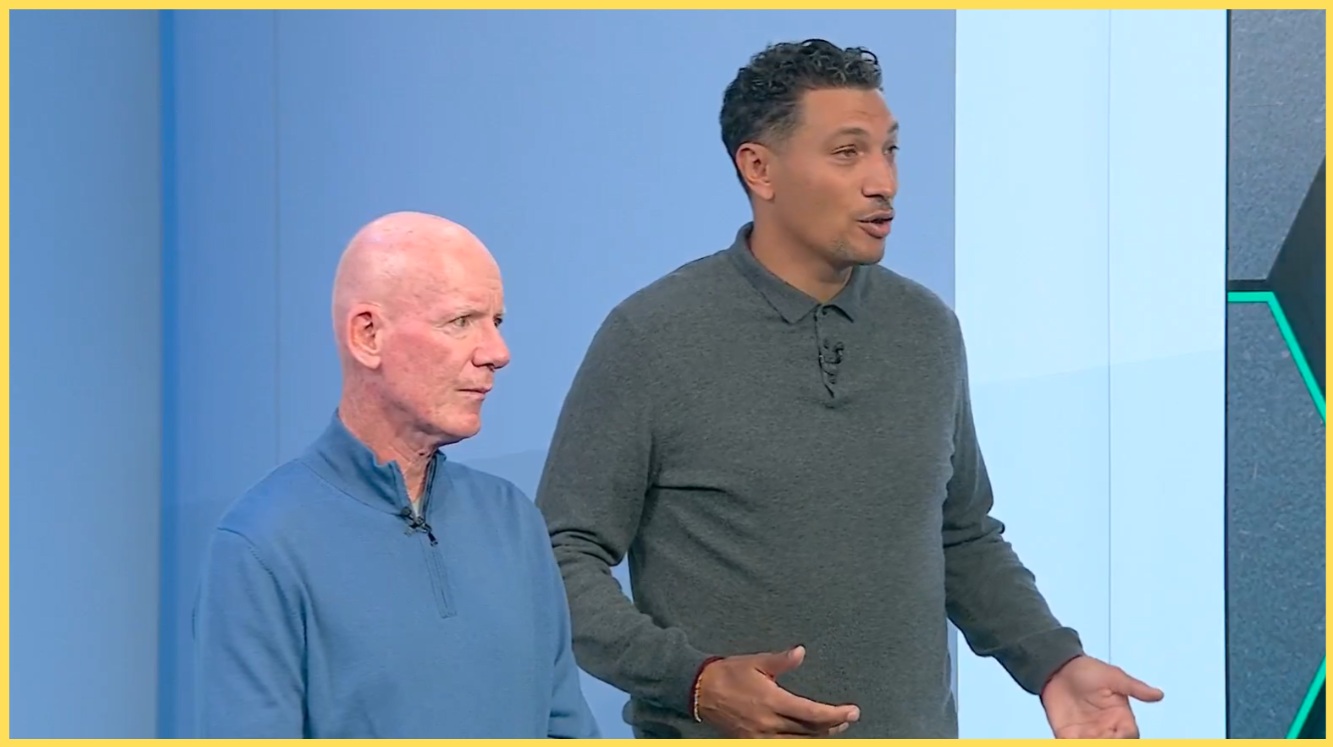 Dermot Gallagher and Jay Bothroyd disagreed on the decision to send off Lesley Ugochukwu in Liverpool's win over Burnley