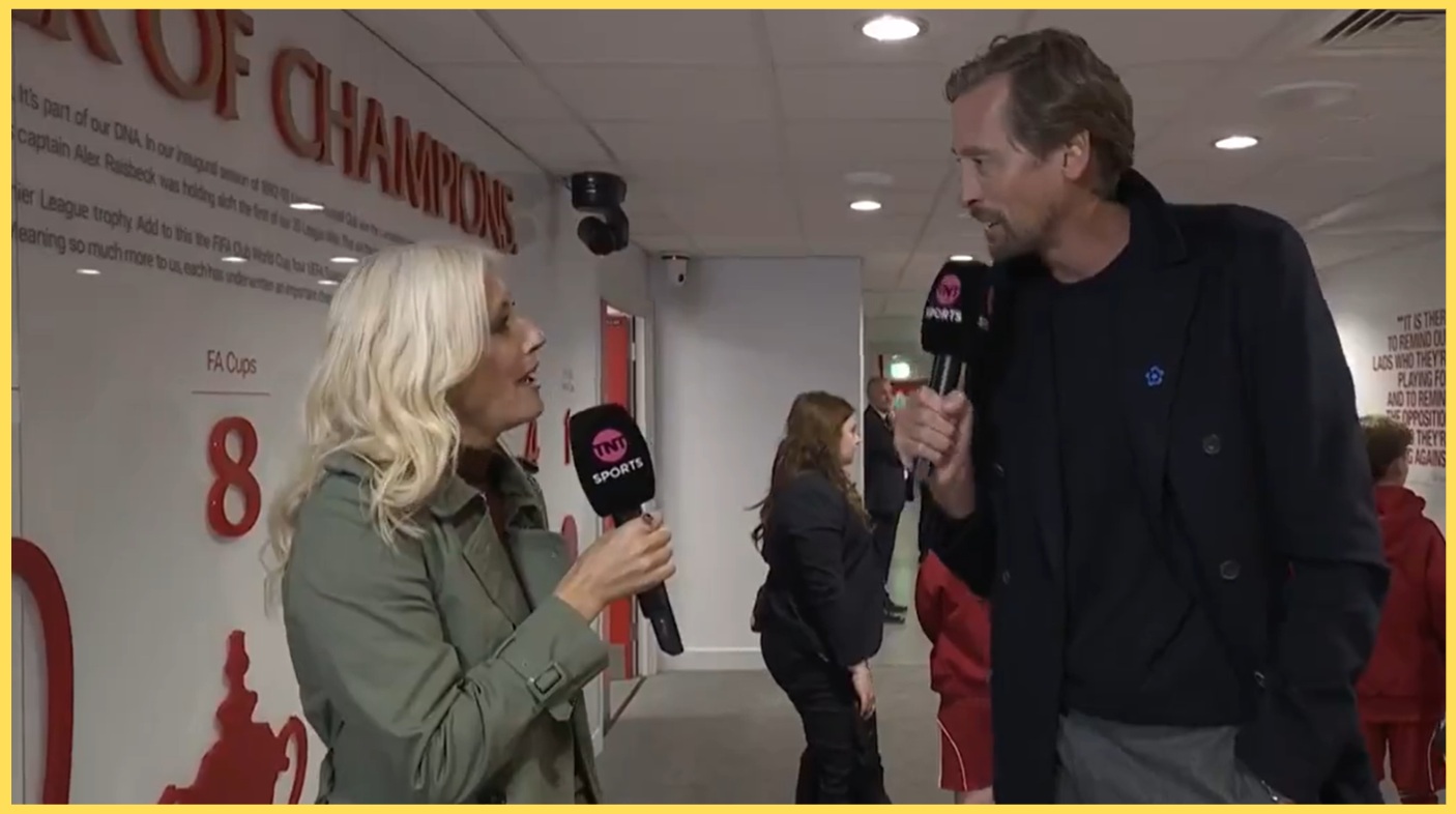 Peter Crouch has praised Liverpool's 