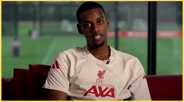 Alexander Isak has said that he wants to 'win everything' at Liverpool