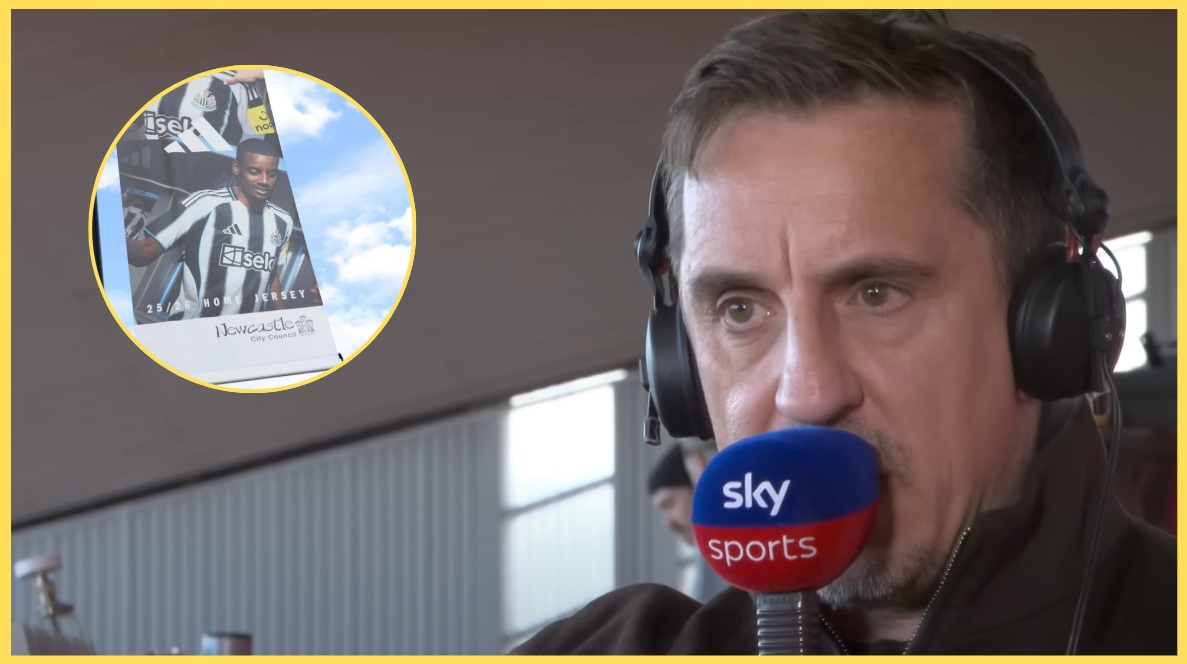 Gary Neville pays Alexander Isak the ultimate compliment as Liverpool agree record transfer