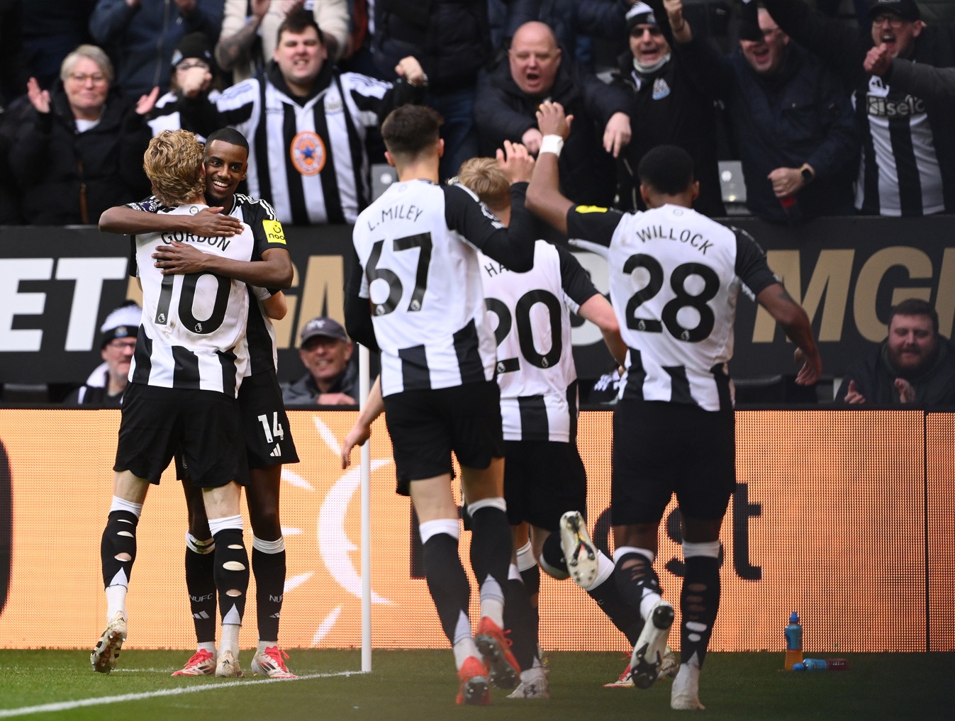 Alexander Isak was a popular figure in the Newcastle dressing room