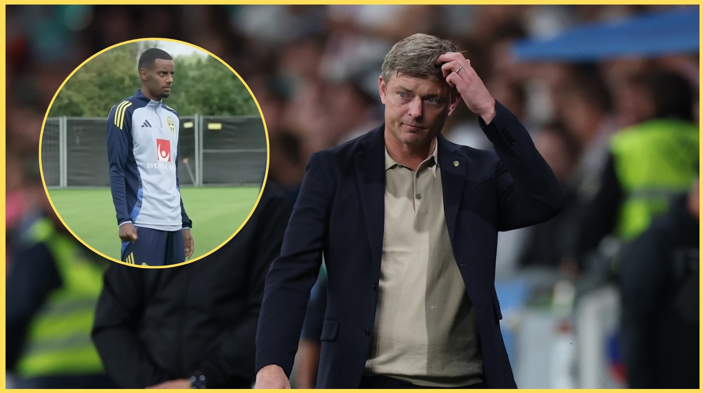 Jon Dahl Tomasson is hopeful that Alexander Isak can play for Sweden on Monday