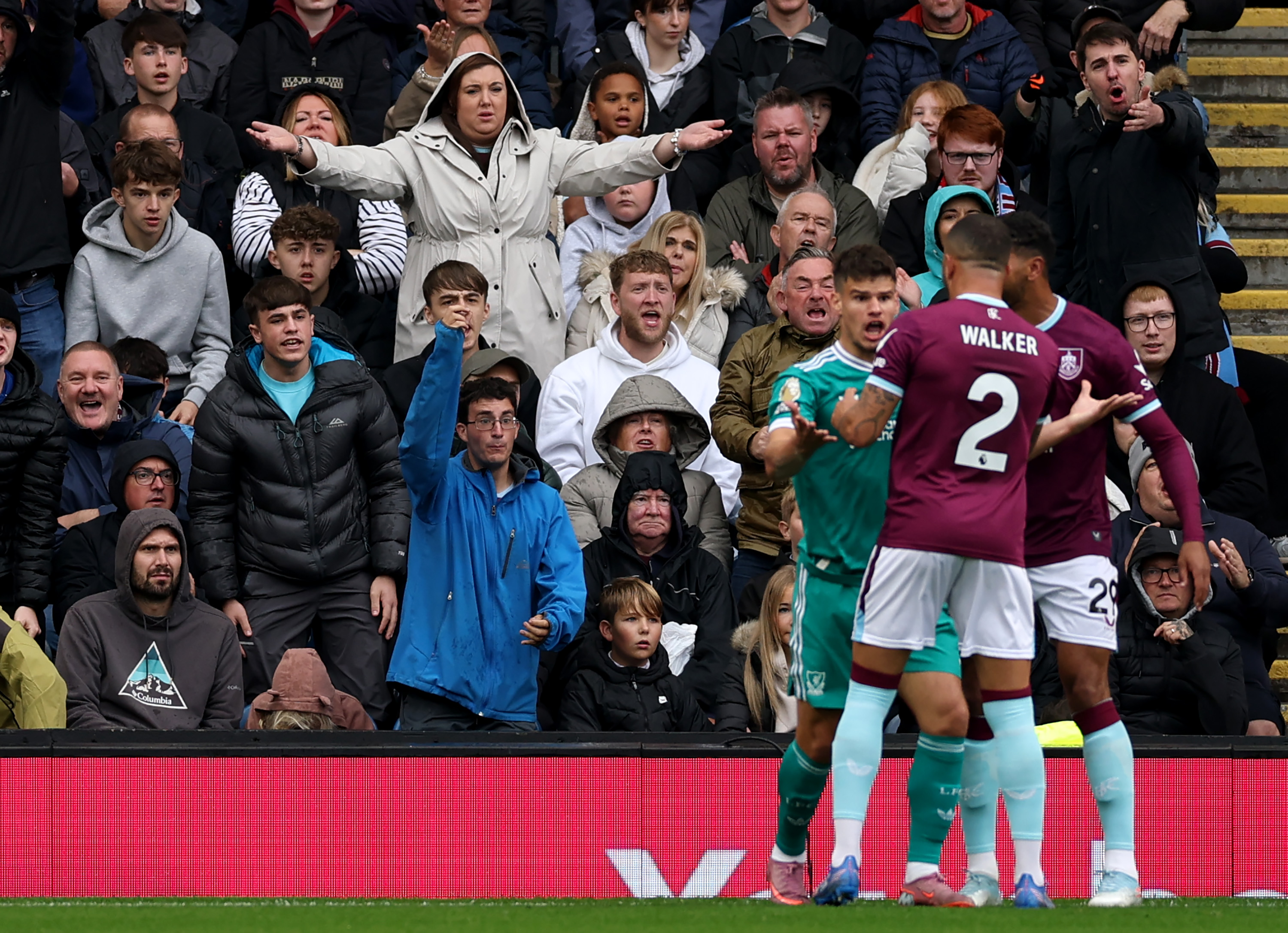 Milos Kerkez was substituted after just 38 minutes against Burnley
