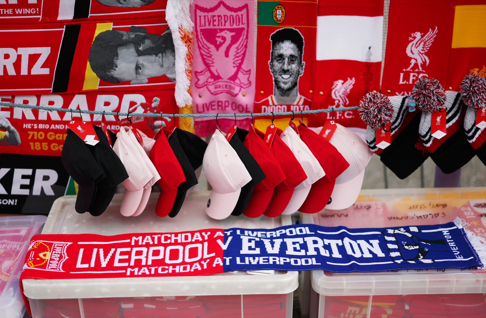 Liverpool and Everton meet in the Merseyside derby at Anfield on Saturday
