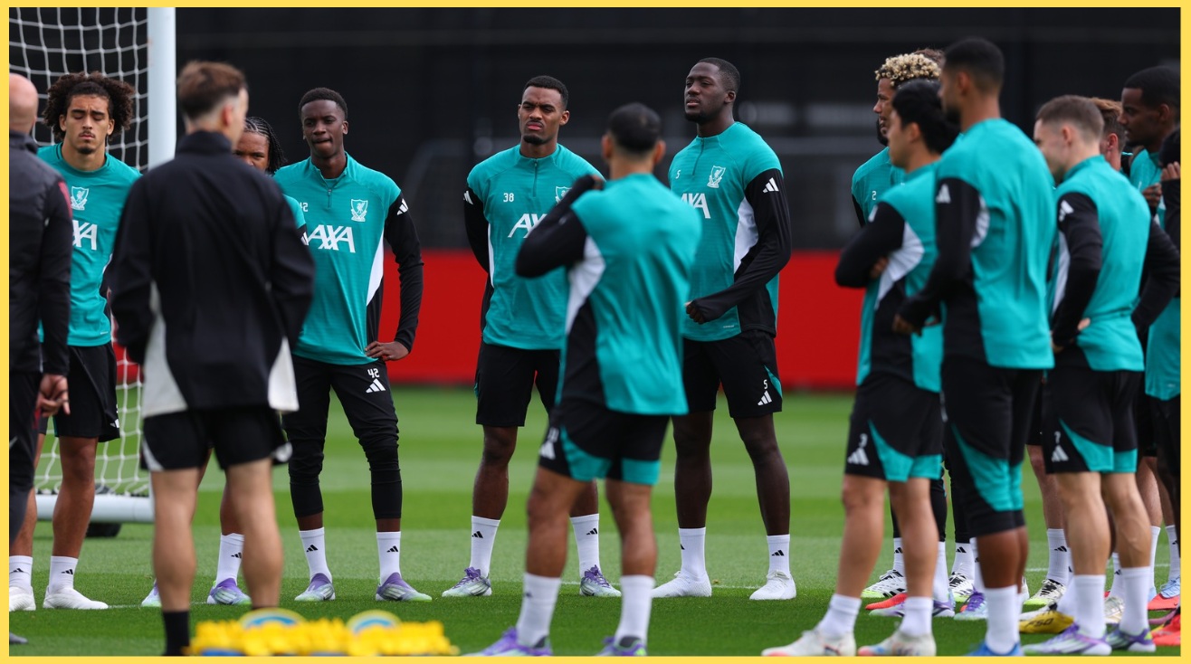 Liverpool trained on Tuesday morning ahead of their Champions League clash against Atletico Madrid