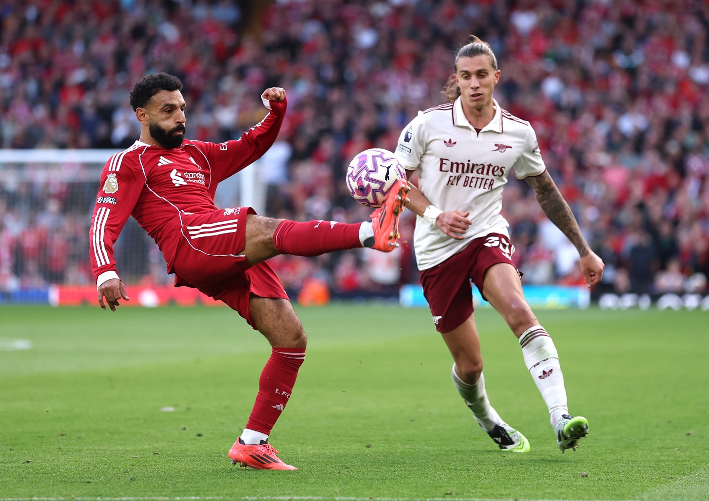 Liverpool could temporarily go eight points clear of Arsenal if the Reds beat Crystal Palace today