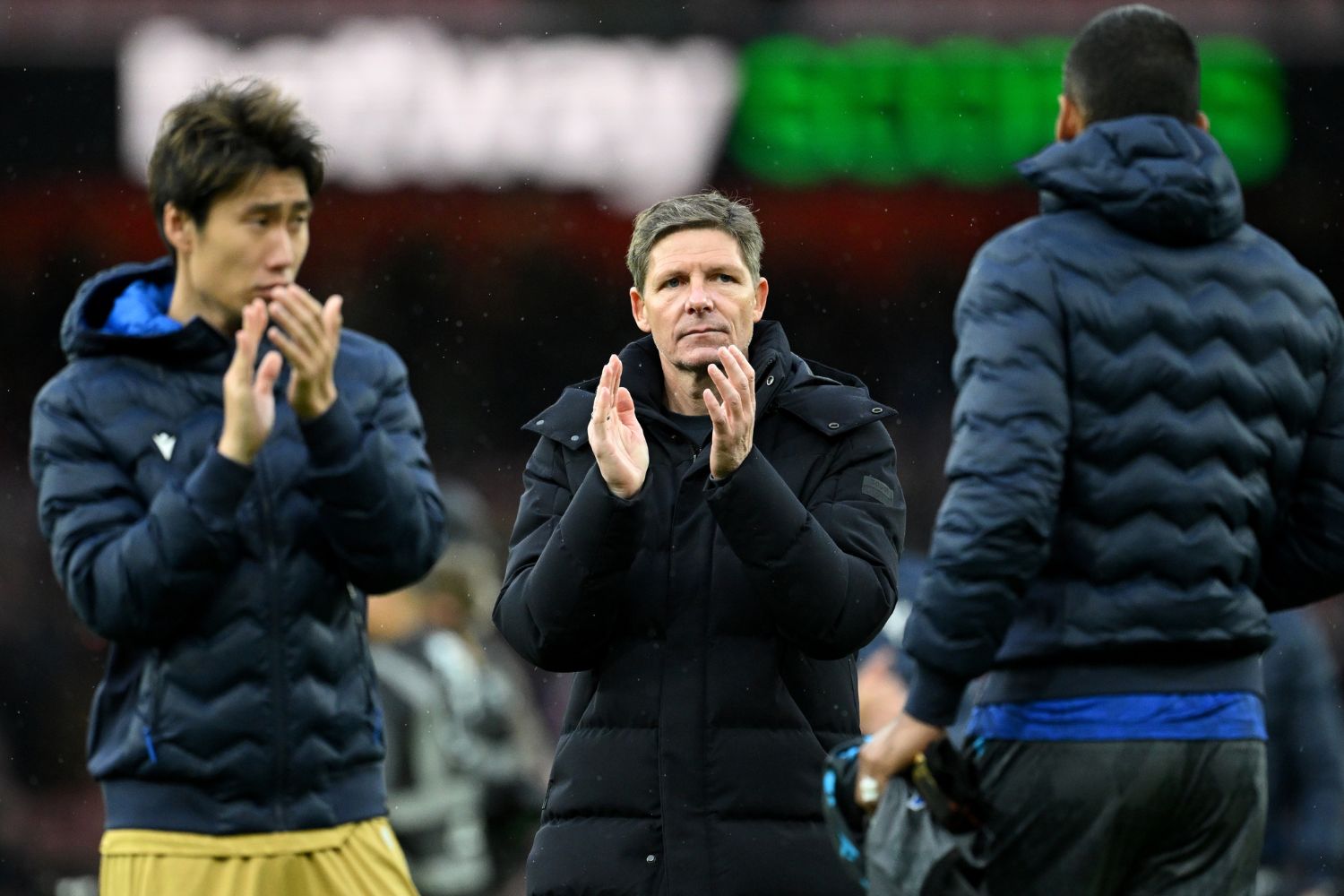 Oliver Glasner after losing to Arsenal